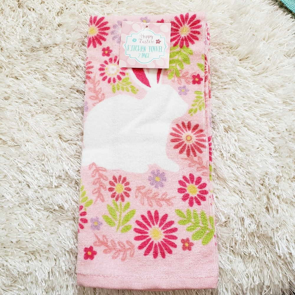 Easter Kitchen Hand Towels NWT